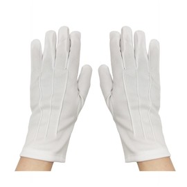 VIGUEUR Parade White Gloves - Honor Guard Coin Jewelry Inspection Gloves