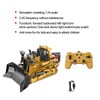 1:24 9CH TrackType Tractor Toy 2.4G Remote Control Engineering Vehicle