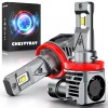 CHUSYYRAY For 2015-2017 Polaris Slingshot H11 LED Headlight Bulbs Kit