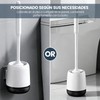 Escobilla para Inodoro YUZITEC con Base Ventilada y Cerdas de