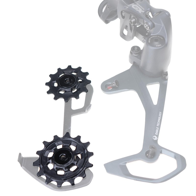 Juego de poleas de cambio trasero para bicicleta compatible con
