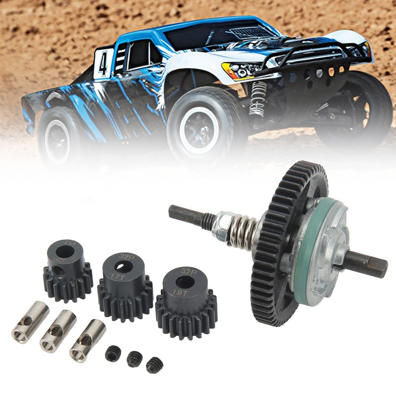 RC Car 54T Differential Assembly 15T 17T 19T Motor Gear