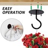 MaoXinTek Ceiling Hook for Hanging Plants, Wall Mount, Screw Mount