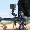 ULANZI Bike/Motorcycle Handlebar Clamp Mount For GoPro/Insta360 Action Cameras