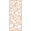 Ekena Millwork WALW10X25X0375LENAL Lennon Decorative Fretwork Wood Wall Panels, 9