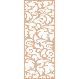 Ekena Millwork WALW10X25X0375LENAL Lennon Decorative Fretwork Wood Wall Panels, 9 3/8"W x 24 3/8"H, Alder