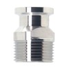 QiiMii 1/2" Tri Clamp Male Adapter to 3/4" BSPT Thread