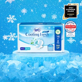 SOFY Cooling Fresh Sanitary Pads Set - Medium 26P