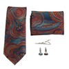 5pcs Mens Tie Set Exquisite Men's Business Formal Wear Wedding