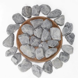 Natural Decorative Gravel, 1.5-2.5 Inch, 5 lbs – Great for Small Indoor Displays, Planter Bases, and Vase Fillers. Perfect for Adding a Natural Touch to Your Home or Office.