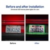 FXETRNL Waterproof LED License Plate Frame - Easy to Install