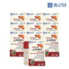 Jongkundang 종근당 간건강 슈퍼케어 밀크씨슬 10박스(10개월분) /비타민B 나이아신 아연 Jongkundang Liver Health Super Care Milk Thistle 10 Boxes (10 Months Supply) / Vitamin B Niacin Zinc