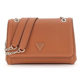 GUESS Noelle II Convertible Xbody Flap Bag Light Cognac