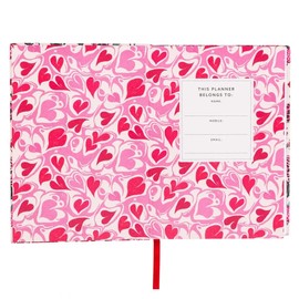 Widdle Gifts Cath Kidston A5 Strawberry Daily Planner - Undated Diary / 128 Planner