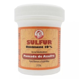 Dr. Sana Dr Sana Sulfur/Azufre Ointment.  Acne & Blackhead/Barr