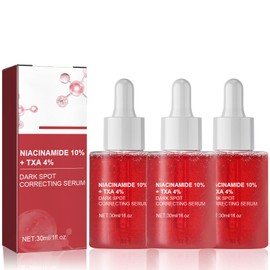3 PCS Niacinamide 10% + Txa 4% Dark Spot Correcting Serum, Tranexamic Acid Serum for Discoloration