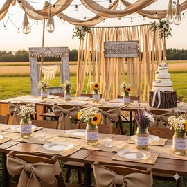 75 feet Long Burlap Fabric roll, 36 inch Wide Light Weight Jute-Burlap for Gardening Liner and Plant Covering Loose Weaved Breathable Strong Cloth