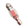 CREEXEON Challco Sewer Jetter Nozzle,Pressure Drain Jetter Hose Nozzle,1/4" Quick