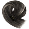 YoungSee Real Hair Wefts Black 35 cm Hair Wefts Real