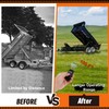 wolfwo Dump Trailer Wireless Remote Controller, for 3-Wire/4-Wire 12V Hydraulic