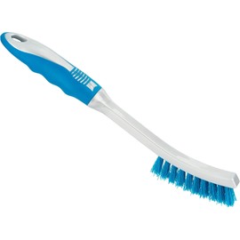 Homeshopa Grout Tile Brush, 1 Pack Plastic Small Narrow Grout Cleaning Brush to Remove Mould Dirt and Grime Mildew, Tile Scrub Brush with Stiff Bristles, Multifunction Kitchen Bathroom Cleaning