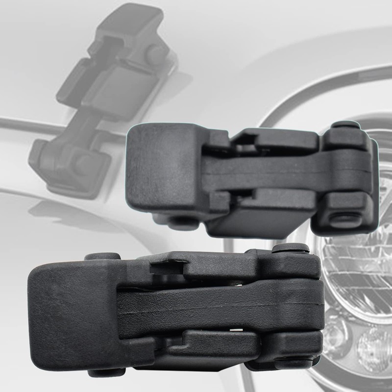 MACHSWON Hood Lock Catch Rubber Hood Latch Covers For Jeep