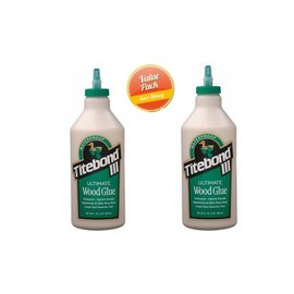 6 Pack Franklin 1415 Titebond III Ultimate Wood Glue - Quart Bottle