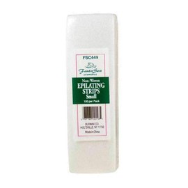 Burmax Fantasea Cosmetics Small Wax Non-Woven Epilating Strips 1-1/2"w X 5" l