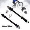 Bike Wheel Hub Axle Solid Spindle Shaft Lever Front Rear