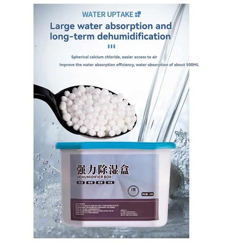 Snblzhef Dehumidifier Box Dehumidifier Activated Carbon Household Moisture-Proof Indoor Mold-Proof