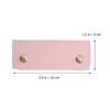 Holibanna Pack of 2 Handbag Handles Made of Leather Cover