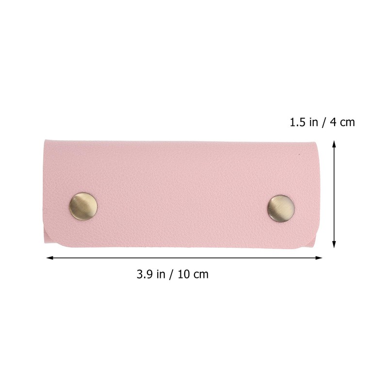 Holibanna Pack of 2 Handbag Handles Made of Leather Cover