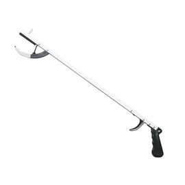 AHS 6-Piece Hip Knee Replacement Kit | Stocking Aid, Reacher, Sponge Rod, Shoehorn, Hook | 6-Pack of Assorted Color Hospital Socks (XL Large) | 1 Kit