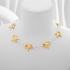 LILIE&WHITE Gold Plated Starfish Necklace for Women - Beach-Inspired Pearl
