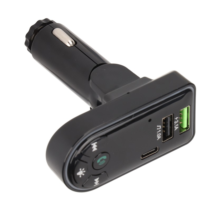 Car MP3 Player Hands Free Stereo Dual USB Charging Bluetooth