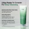 Espuma Limpiadora Facial Anua Heartleaf Poros Sebo 150ml