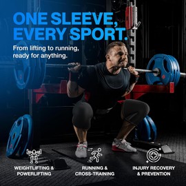 Modvel Strength 7mm Knee Sleeves (Pair) for Weightlifting & Powerlifting (USPA, IPL Approved) | High-Performance Knee Compression Support For Squats, Weight Lifting - Men and Women