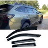 Puermto Side Window Wind Deflector fit for 2015-2019 Subaru Outback,