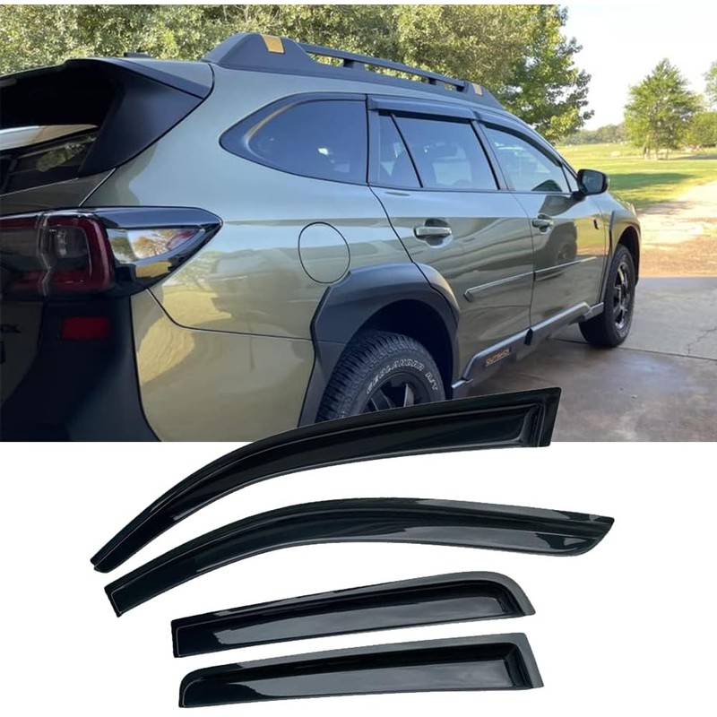 Puermto Side Window Wind Deflector fit for 2015-2019 Subaru Outback,