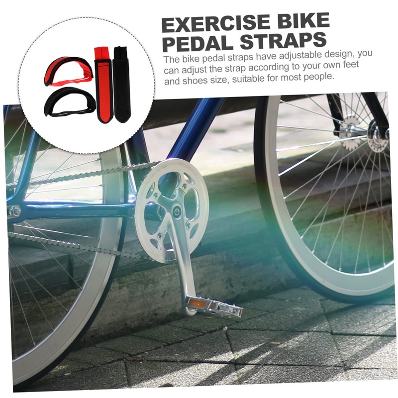 BESPORTBLE Leg Straps for Bike Pedals Sports Bike Toe Straps