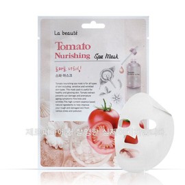 La Beauty Miracle House La Beauty Tomato Nourishing Spa Mask Pack 50 sheets 731041 / 미라클하우스 라뷰티 토마토 너리싱 스파 마스크팩 50매 731041