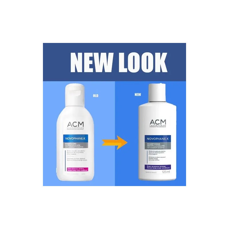 Novophane K Shampoo Anticaspa A C M Made in France