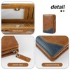 AdiStylinno Mens Wallets, Retro PU Leather Wallet for Men, Fashion