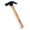 Navaris Claw Hammer with Hickory Wooden Handle - 33 cm