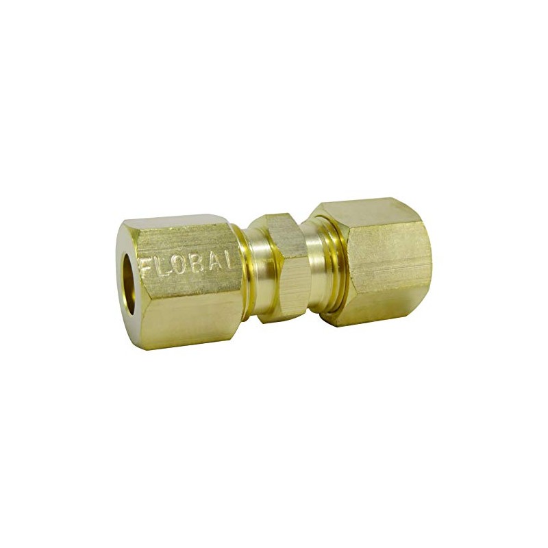 Flowbal Copper Tube Ring Joint Double Ended Straight RUW-83 3/8x9.53mm