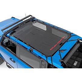 Rough Country Black Mesh Bikini Top for 2021-2023 Ford Bronco | 4-Door - 85116