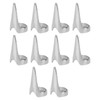 Beard Selection Ring, Sturdy 10 Pieces Hair Selection Tool, Firm