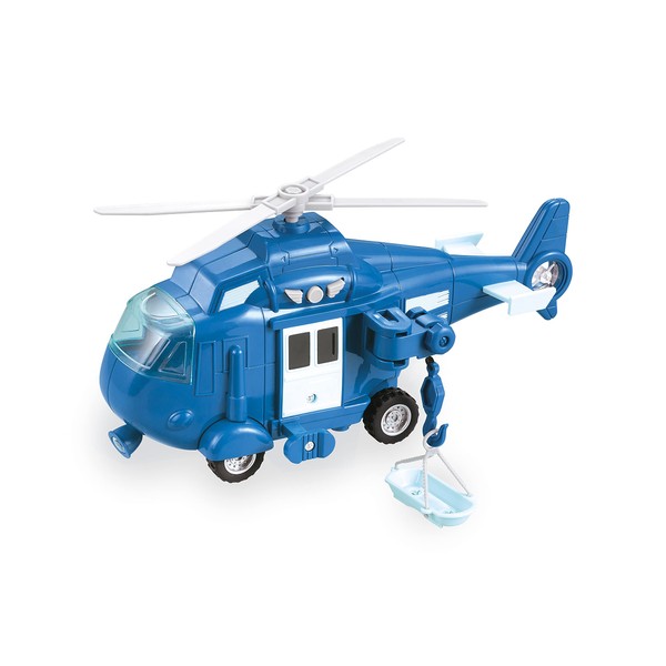 Mondo 51184 Motors Friction Pull Back Clutch Helicopter for Kids, Assorted Colors