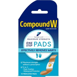 Compound W Pads 14 Curitas Importado