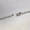 Ball Chain, Stainless Steel, 0.12 inches (3.0 mm), 17.7